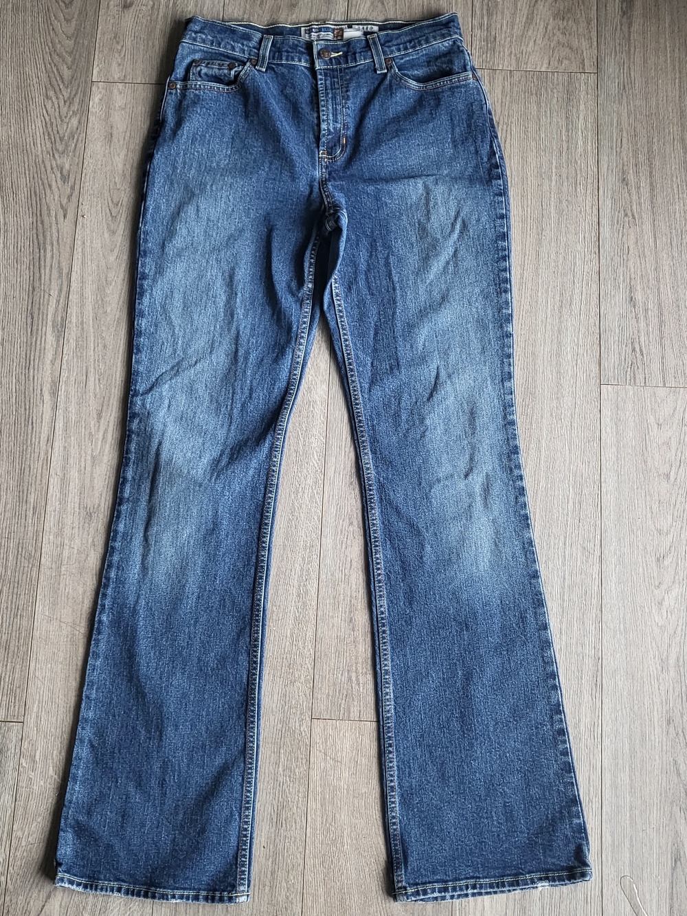 VTG 2005 Old Navy “Just Below The Waist” Bootcut Jeans Women Size 8Long 31x34